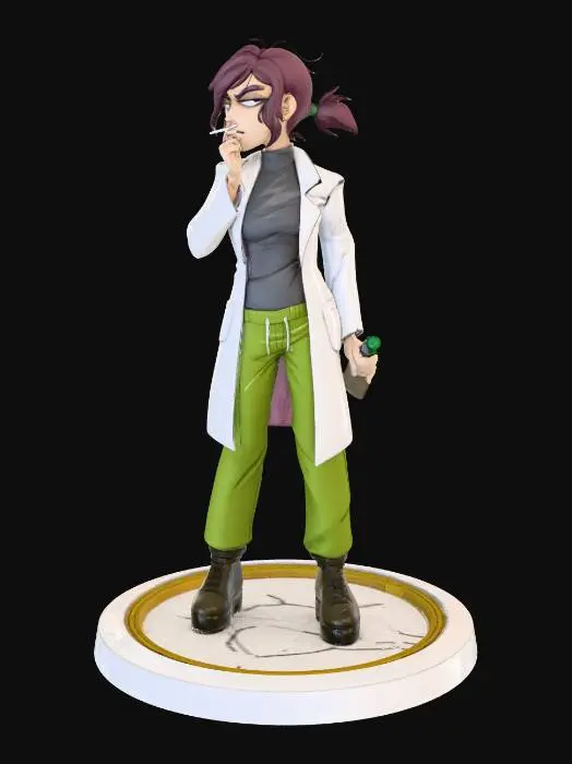 3D model for Scientist with Attitude