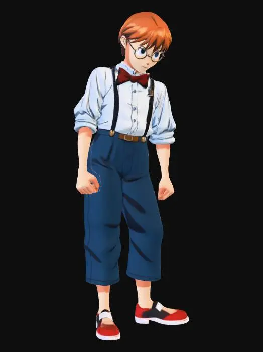 3D model for Anime Side Profile