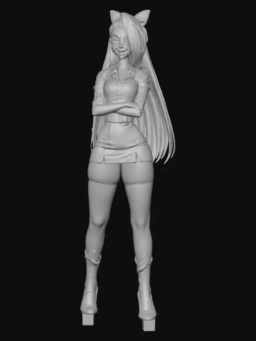 3D model for Mystical Receptionist