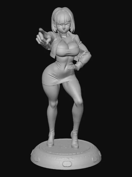 3D model for Violet Attitude