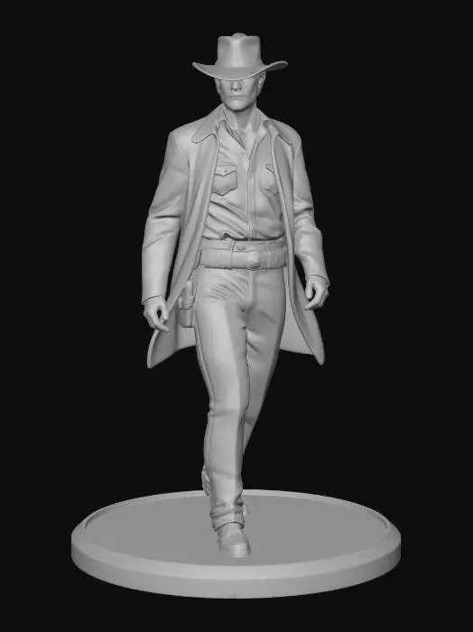 3D model for Desert Cowboy