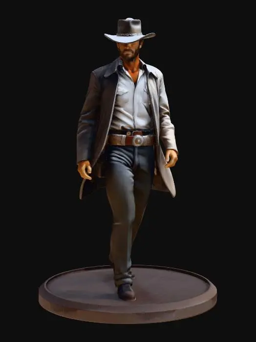 3D model for Desert Cowboy