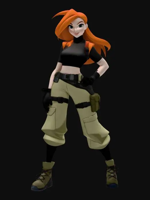 3D model for Adventurous Heroine