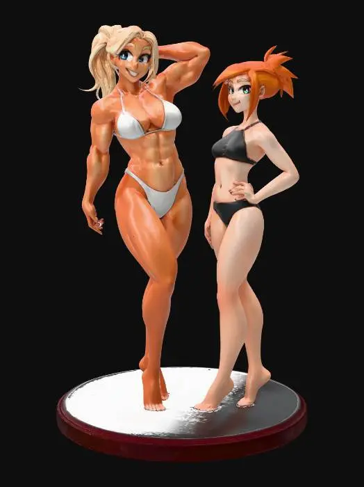 3D model for Beach Duo