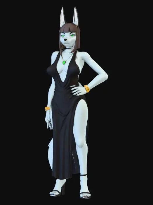 3D model for Ethereal Elegance