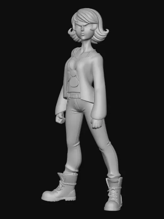 3D model for Fierce Flower Power