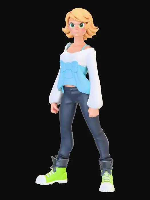 3D model for Fierce Flower Power