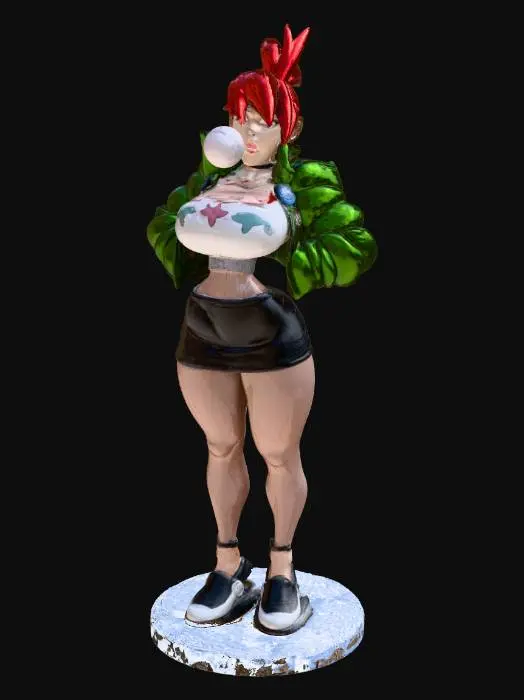 3D model for Bubblegum Rebel