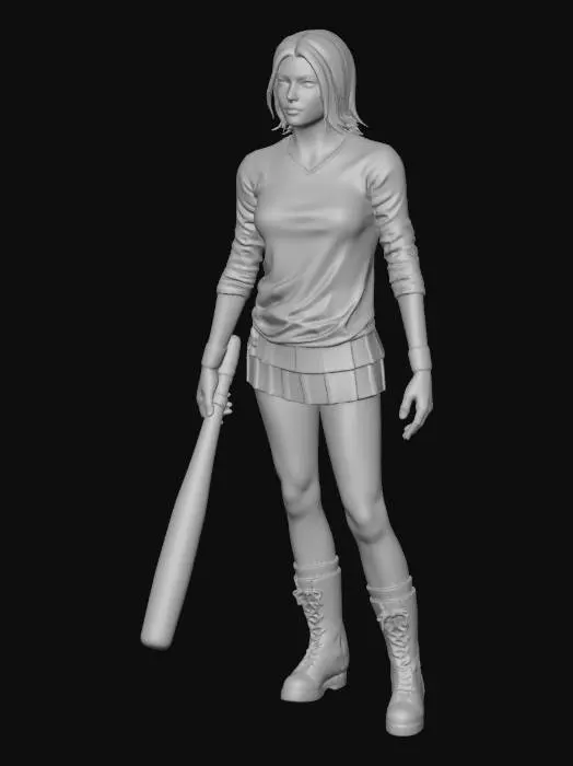 3D model for Crimson Heart Survivor