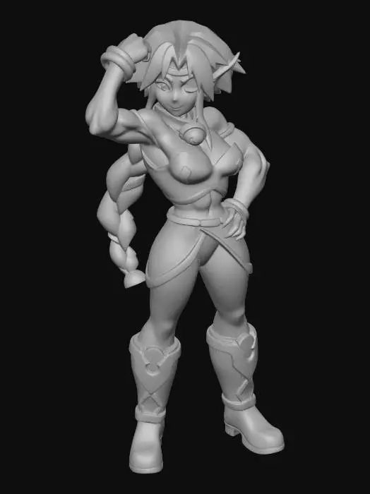 3D model for Aisha Clan Clan