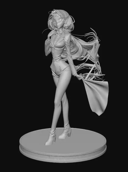 3D model for Crimson Charlie