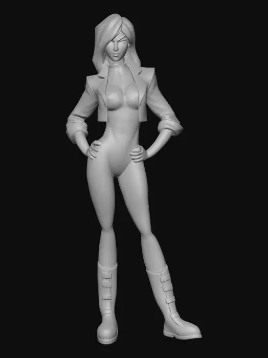 3D model for Blonde Vanguard