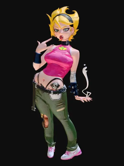 3D model for Rebel Charm