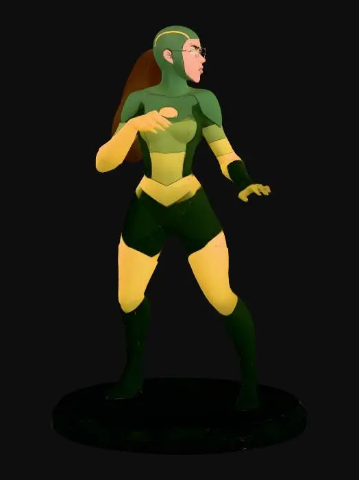 3D model for Shrinking Rae Combat pose
