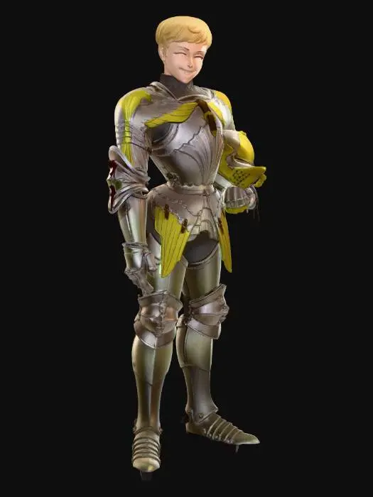 3D model for Radiant Knight