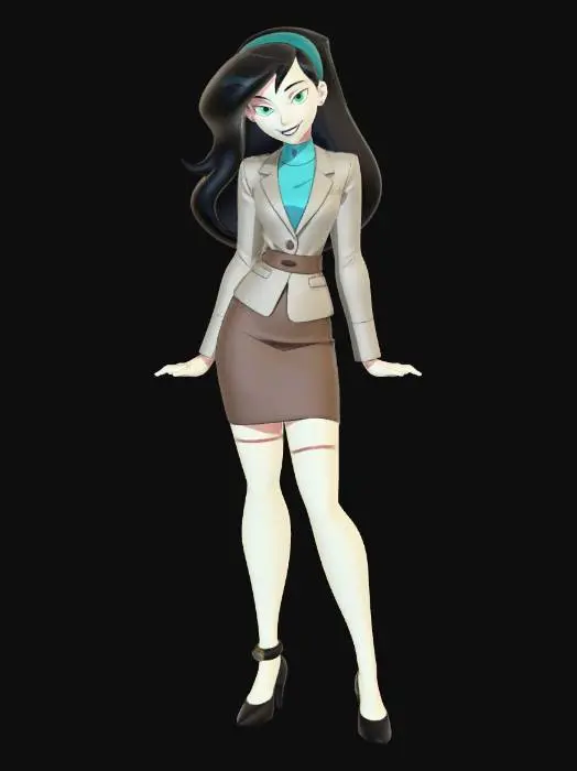 3D model for Executive in Beige Suit