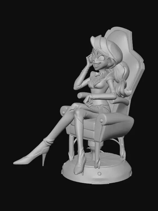 3D model for Crimson Harlequin