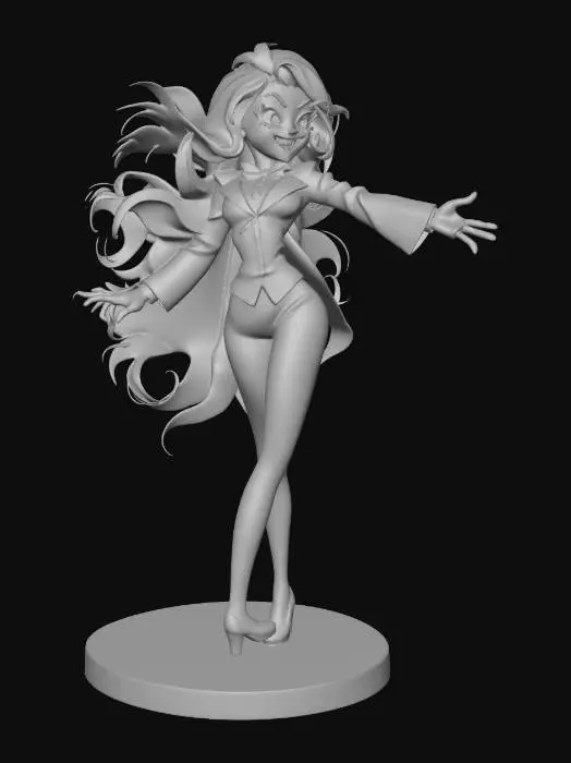 3D model for Midnight Harlequin