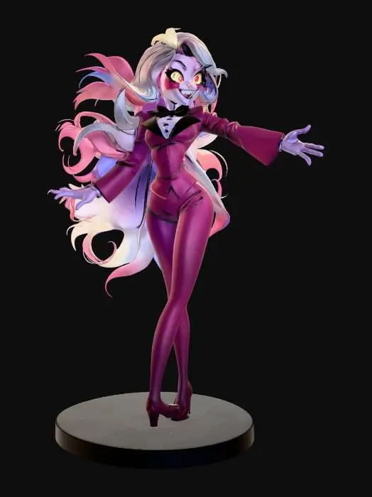 3D model for Midnight Harlequin