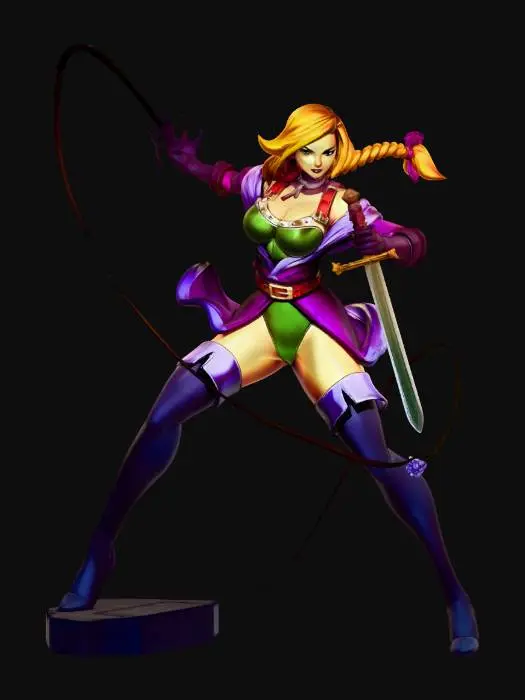 3D model for Saber and Whip: Siege of the Dark Castle