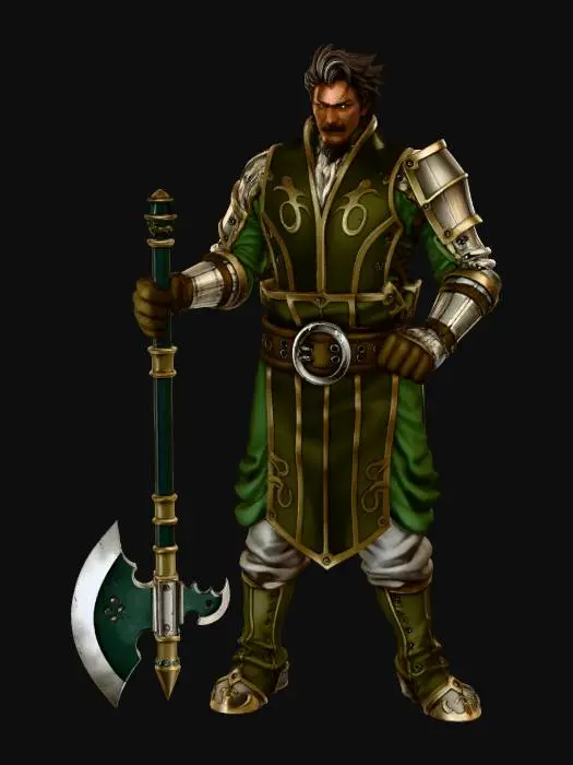 3D model for Emerald Warlord