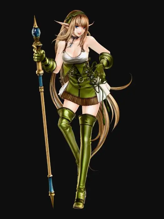 3D model for Elven Enchantress