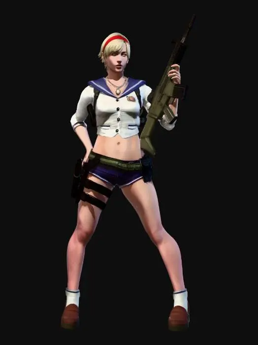 3D model for Rifle-Wielding Recruit