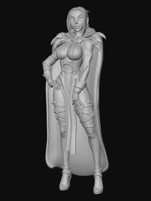 3D model for Crimson Sentinel