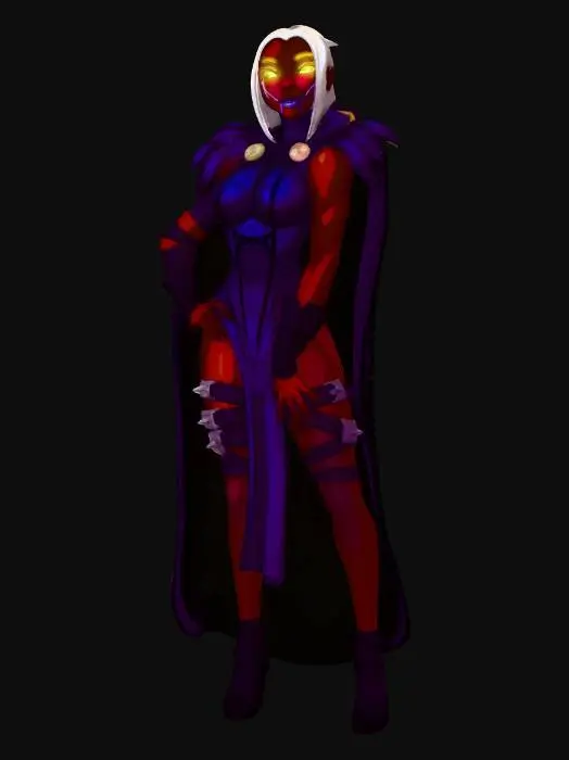 3D model for Crimson Sentinel