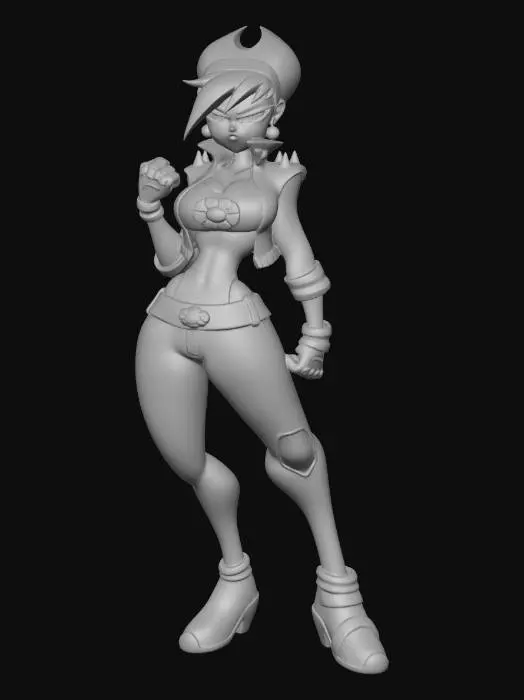 3D model for Mandy Fighter