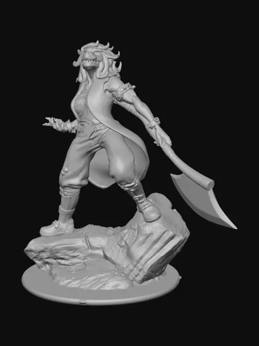 3D model for Warrior's Resolve