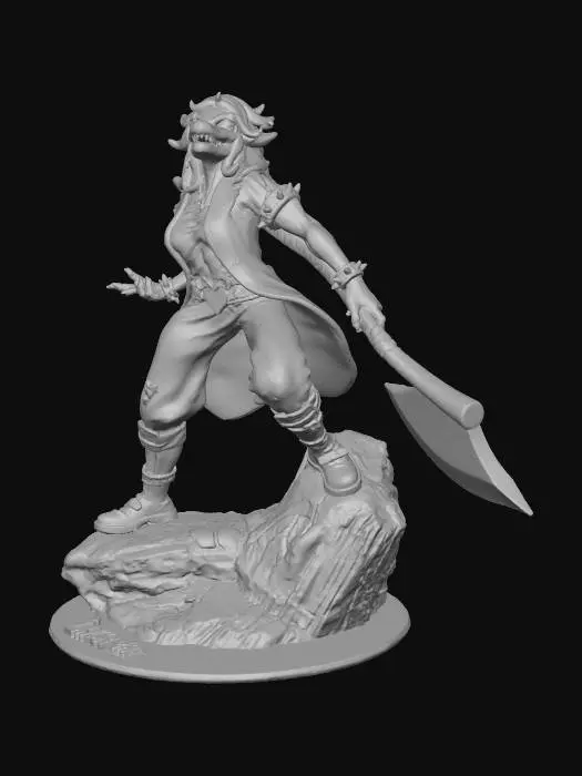 3D model for Warrior's Resolve