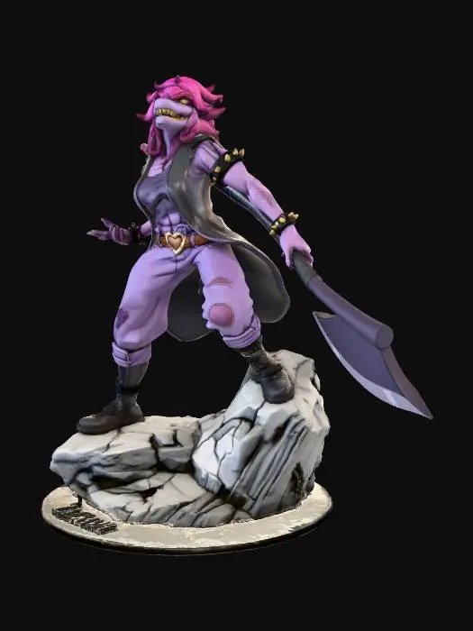 3D model for Warrior's Resolve