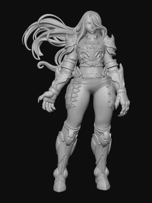 3D model for Crimson Vanguard