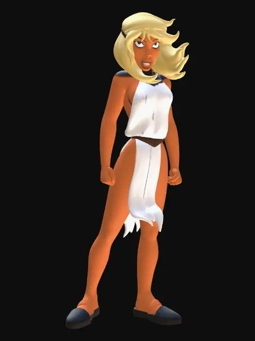 3D model for Heroic Stance