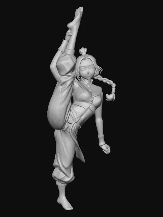 3D model for Autumn Stretch at the Temple Courtyard