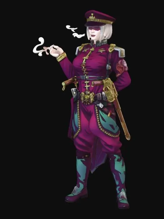 3D model for Crimson Smoke Lieutenant