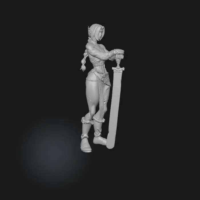 3D model for Warrior's Arena