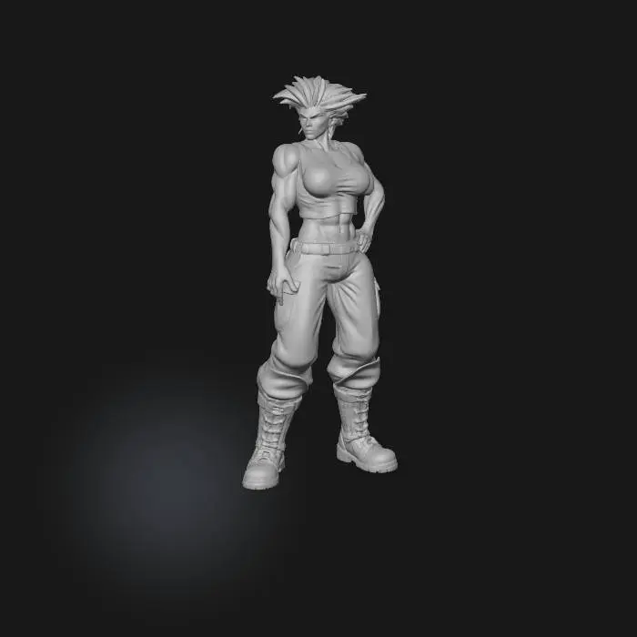 3D model for Camouflage Warrior