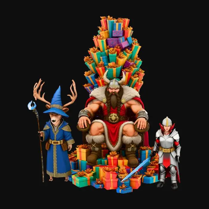 3D model for Winter's Guardians, #Christmas2025#