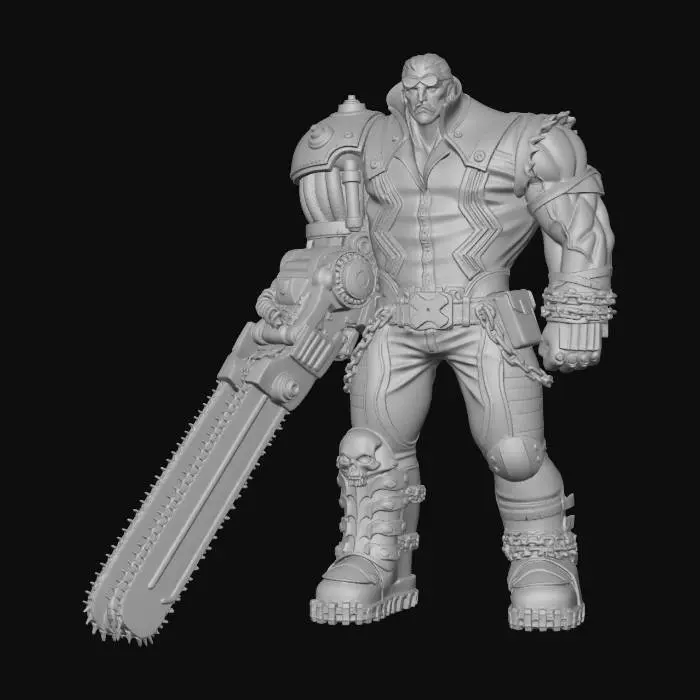 3D model for Chainsaw Berserker
