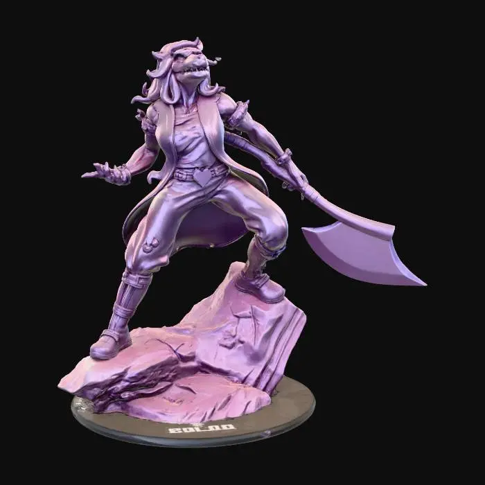 3D model for Warrior's Resolve