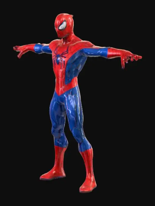 3D model for Webbed Hero