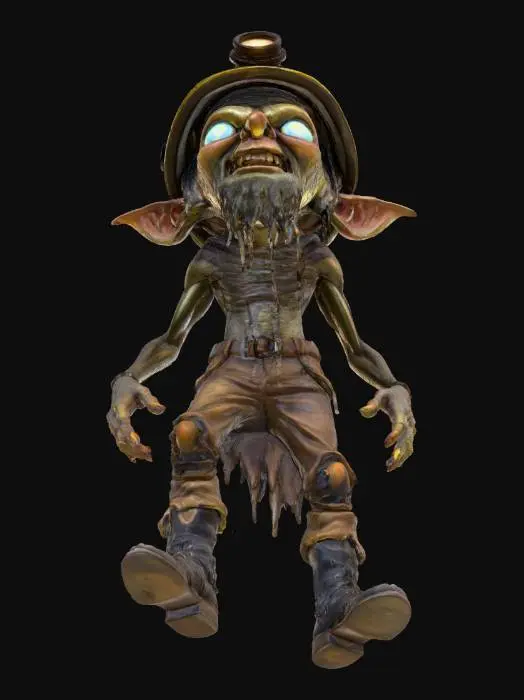3D model for Miner Goblin