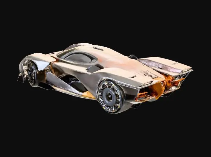 3D model for Silver Hypercar