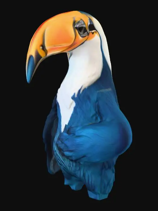 3D model for Majestic Toucan