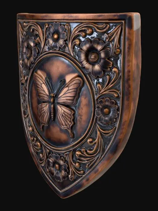 3D model for Butterfly Shield