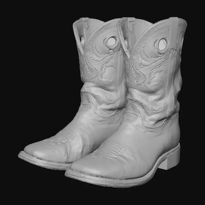 3D model for old boots
