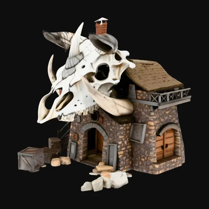 3D model for Warriors Guild