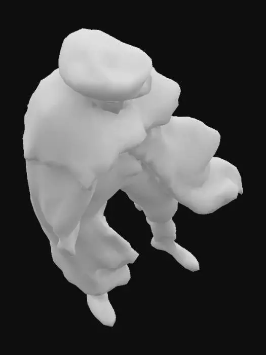 3D model for The Mysterious Traveler